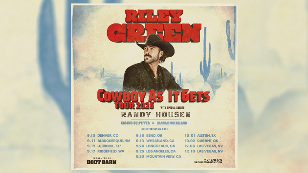 Riley Green’s Cowboy tour rides into fall