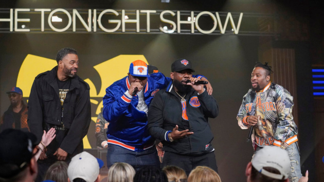 Wu-Tang Clan helps celebrate Knicks win with ‘Tonight Show’ performance