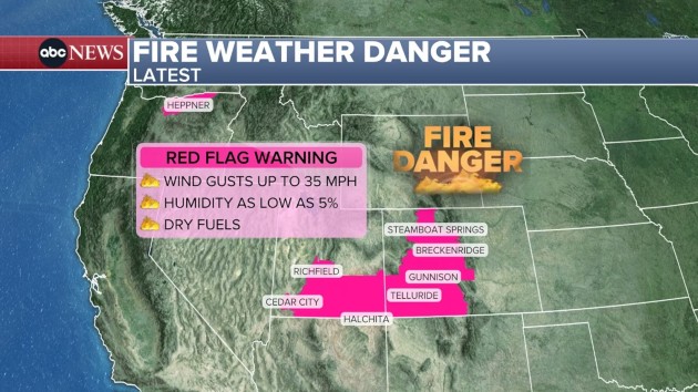 New Utah wildfire triples in size, prompting evacuations and closing a highway