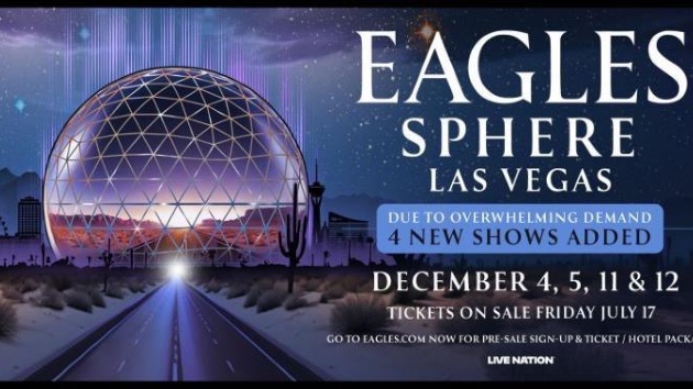 Eagles extend Sphere Las Vegas residency
