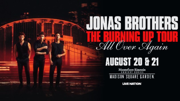 Jonas Brothers announce The Burning Up Tour All Over Again at MSG
