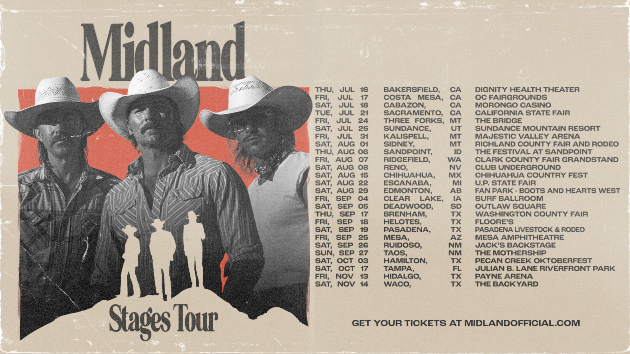 Midland’s ‘Up in Texas’ and all over on the Stages Tour