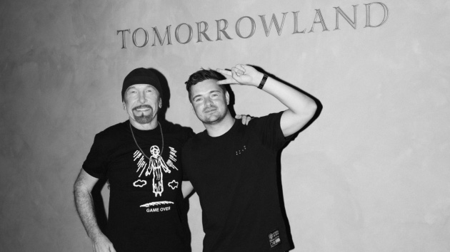 The Edge joins DJ Martin Garrix at Tomorrowland to debut new U2 collaboration