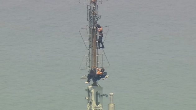Empire State Building climbers released from jail after court appearance