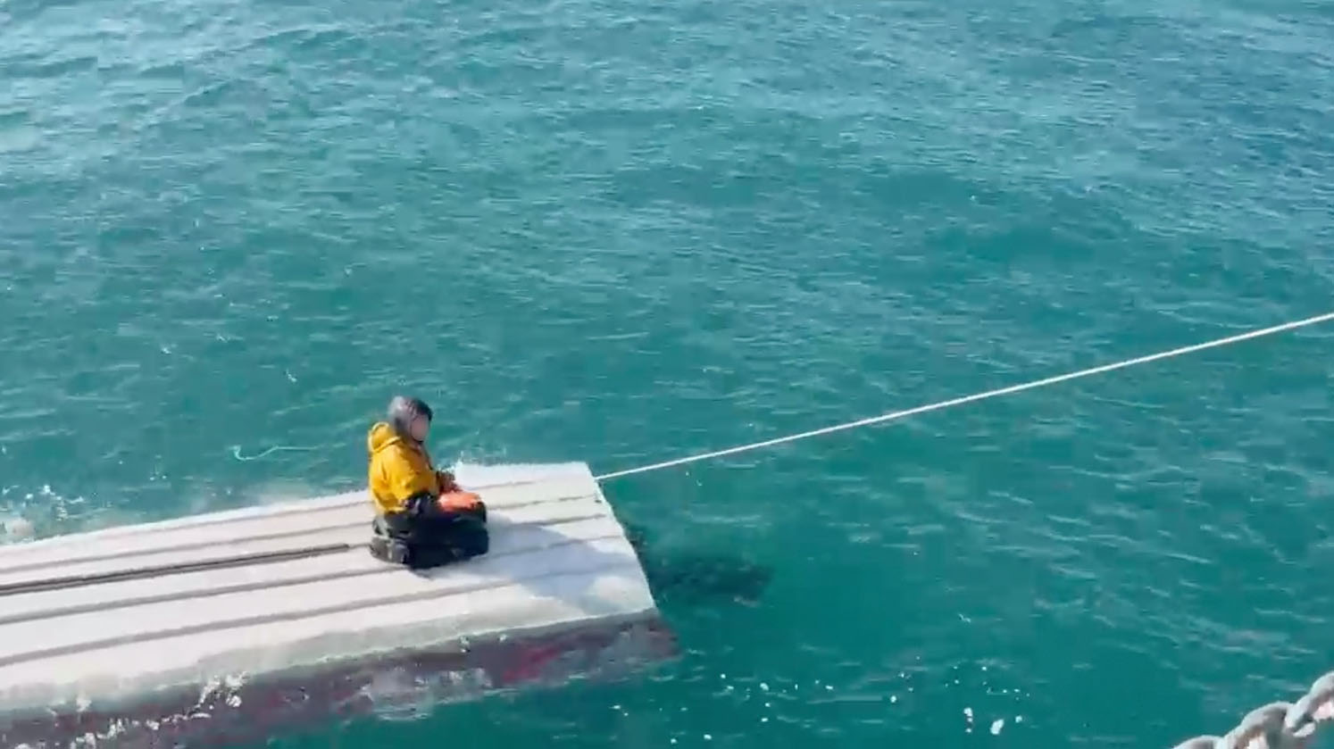 Teen rescued from atop overturned boat in deadly capsize off Alaska coast