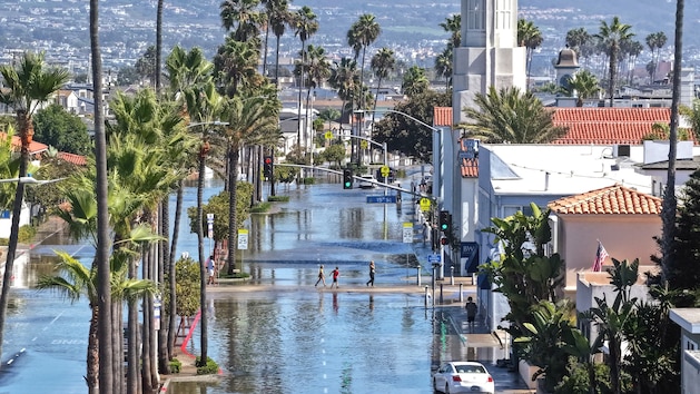 Some California beaches forced to close after ‘unusually high’ ocean water levels from Tropical Storm Rachel