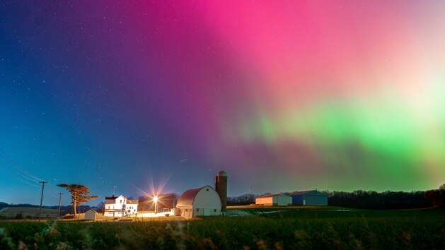 Multiple solar eruptions could spark auroras across the northern US starting tonight